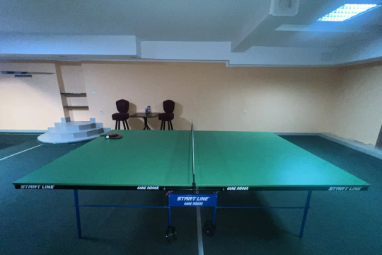 Зона отдыха с тенисным столом